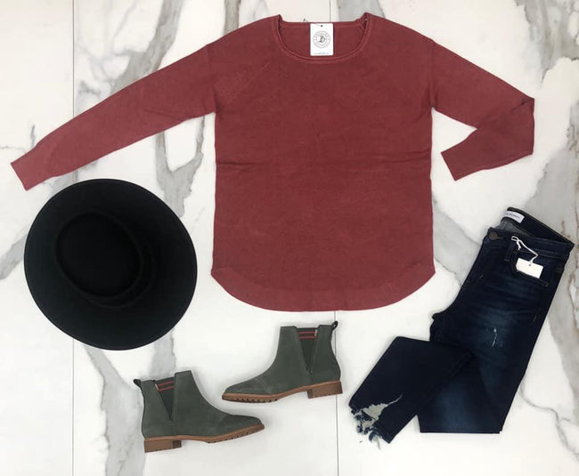 MARSALA SOFT SWEATER