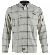 MENS SALT LIFE STERN BUTTON UP LONG SLEEVE PLAID