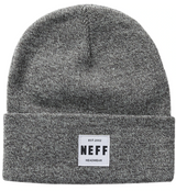 NEFF LAWRENCE BEANIE CHARCOAL