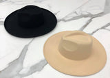 BLACK FASHION HAT