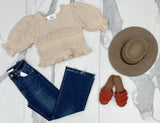 SWEATER CROP TOP