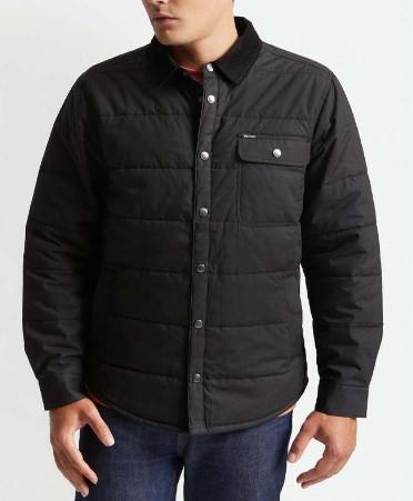 BRIXTON CASS BLACK MENS JACKET