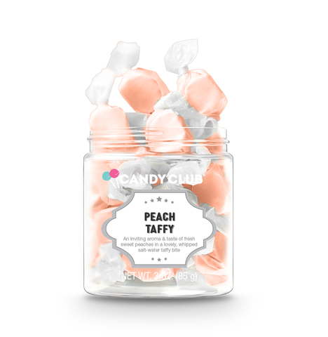 CANDY CLUB 3oz PEACH TAFFY