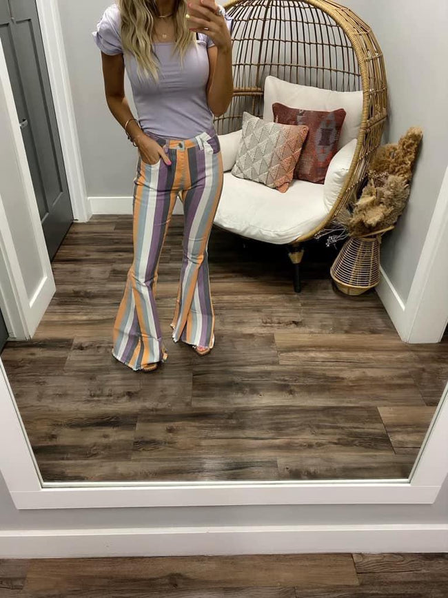 LAVENDER RIBBED BODYSUIT