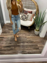 CAMEL BUTTON TANK TOP
