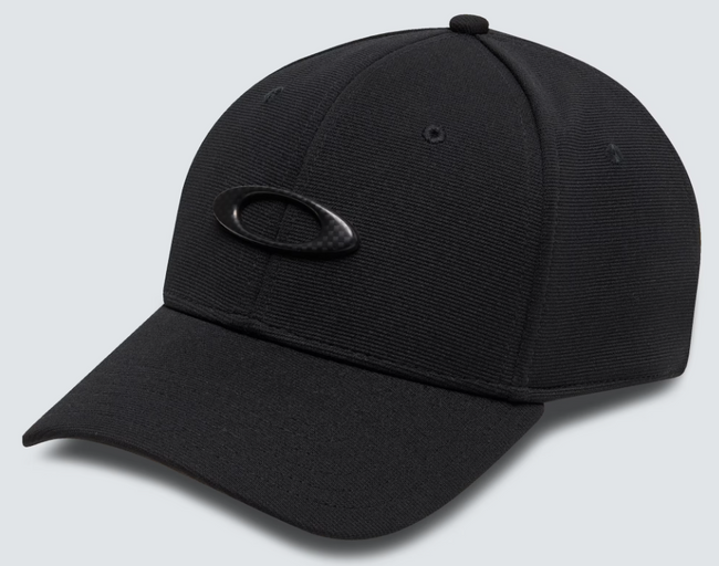 OAKLEY TINCAN FLEXFIT HAT BLACK/CARBON FIBER