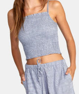 RVCA HOUNDSTOOTH TANK TOP