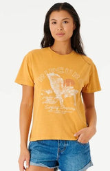 RIP CURL GOLDEN BUILT FOR THE SEARCH TEE