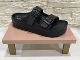 MIA PLATFORM SLIDES BLACK