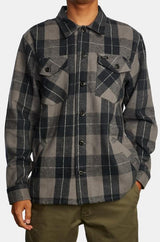 MENS RVCA SMOKE FLIGHT RISK SHIRT JACKET