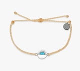 PURA VIDA GEMSTONE SILVER BRACELET