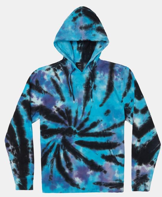 RVCA Men's Small Tie Dye T-Shirt - Combed Cotton With Embroidered Logo - View #6