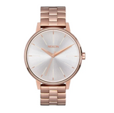 NIXON KENSINGTON WATCH ROSE GOLD/WHITE