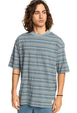 MENS QUIKSILVER ASHLEY BLUE PATIOS TEE