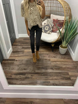 MOCHA LEOPARD TEE
