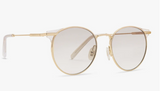 DIFF SUMMIT GOLD + BEIGE MIRRORED SUNGLASSES