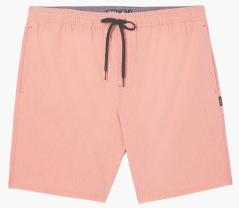 O'NEILL RESERVE 18" ELASTIC WAIST CORAL