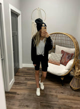 LEOPARD BIKER SHORTS