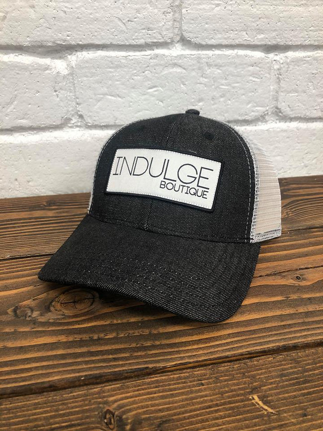INDULGE BOUTIQUE HAT CHARCOAL GREY