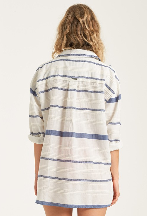 BILLBONG FULL SAILS STRIPED BLOUSE