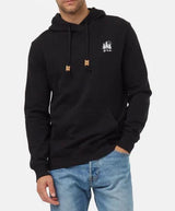 MENS TENTREE BLACK GOLDEN SPRUCE FOREST HOODIE
