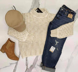 NATURAL KNIT SWEATER