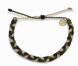 PURA VIDA FOR THE TROOPS BRAIDED BRACELET