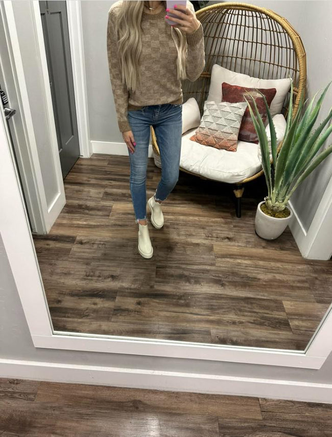 BRIXTON TWIG CARMEN SWEATER TOP