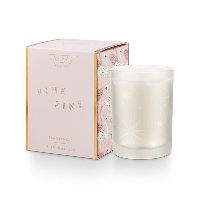 PINK PINE GIFTED GLASS 9.2 OZ CANDLE