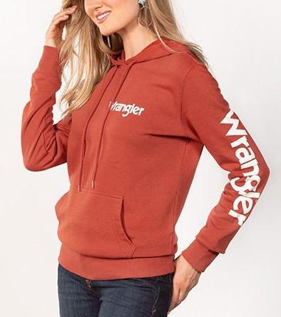 WRANGLER RUST RETRO HOODIE