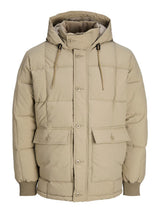 JACK AND JONES WINTER TWIG PUFFER JACKET MENS