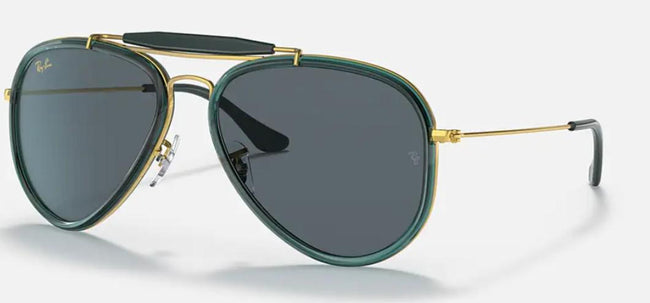 ROAD SPIRIT BLUE LEGEND GOLD RAYBAN SUNGLASSES