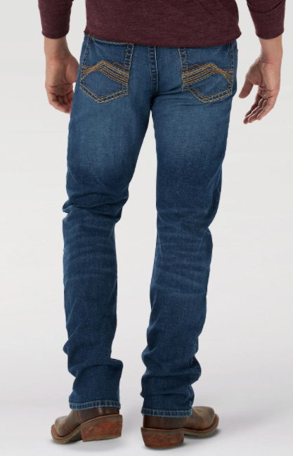 Men Wrangler jeans slim fit Denim blue