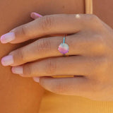 TWILIGHT FROSTED GLASS PURA VIDA RING