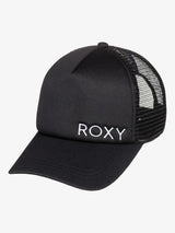 BLACK ROXY LOGO HAT