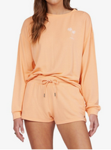 ROXY SURFING BY MOONLIGHT SWEATER CORAL REEF