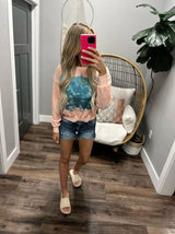 NATASHA HIGH RISE DISTRESSED SHORTS