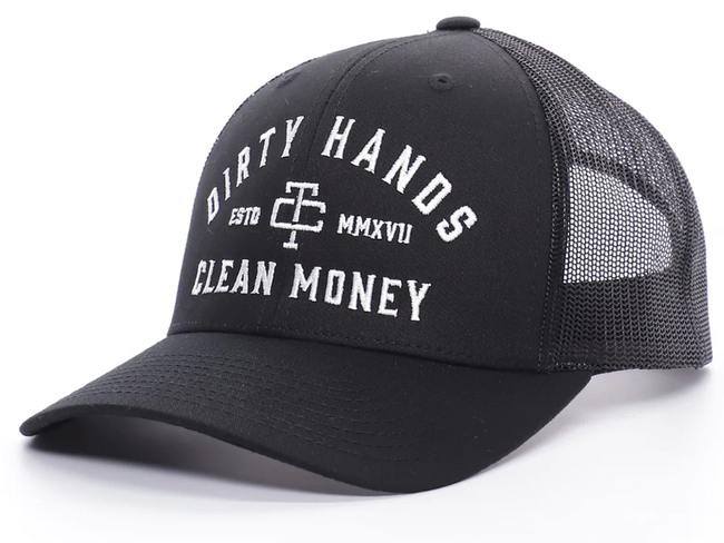 TROLL CO DHCM SNAPBACK HAT BLACK