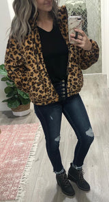 ULTRA SOFT LEOPARD JACKET