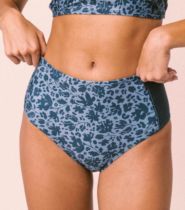 OKALANI ZIP POCKET SWIM BOTTOMS
