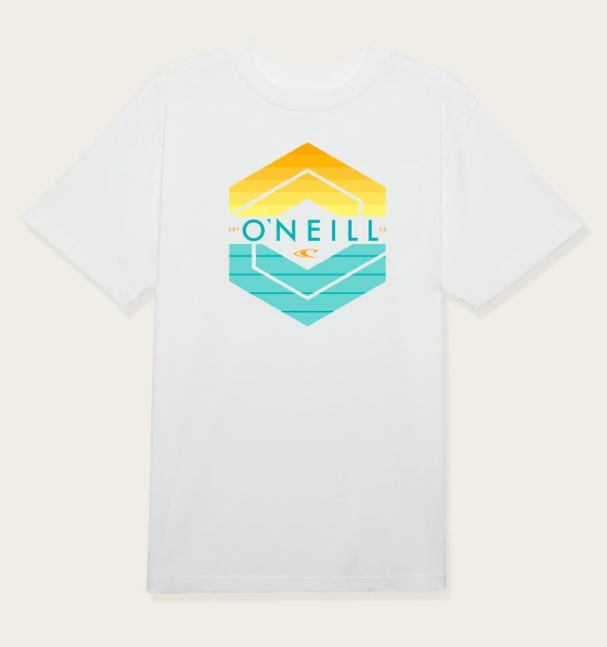 MEN'S O'NEILL WHITE CRUX TEE