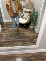 FREE PEOPLE DOE DUVET BOMBER JACKET