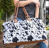 BLACK COW WEEKENDER BAG