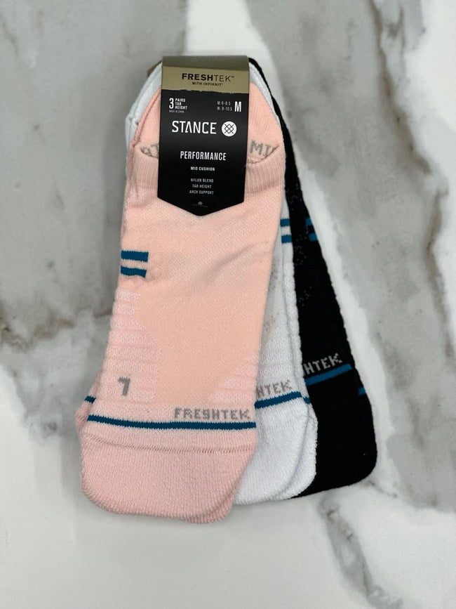 STANCE PINK ATHLETIC TAB 3 PACK