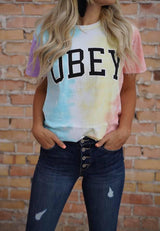 COLORBLOCK OBEY TEE