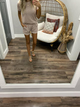 DUSTY PINK RIBBED TOP
