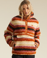 BILLABONG BONE SWITCHBACK MOCK FLEECE PULLOVER