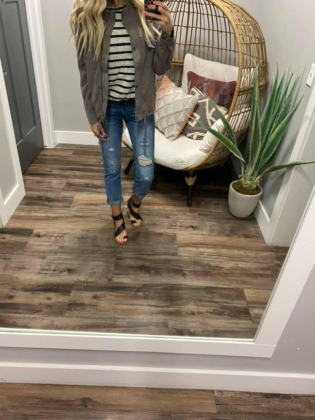 MOCHA ZIP JACKET