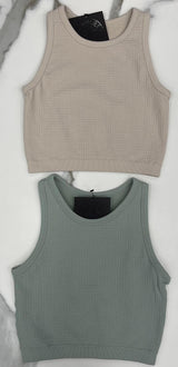 DUSTY MINT TEXTURED BRAMI
