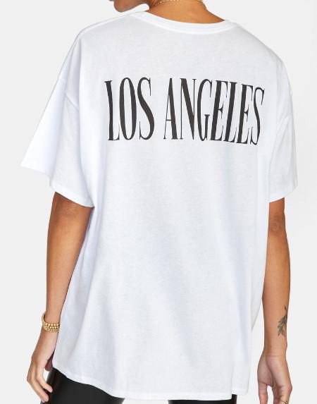 RVCA OVERSIZED NY-LA TEE